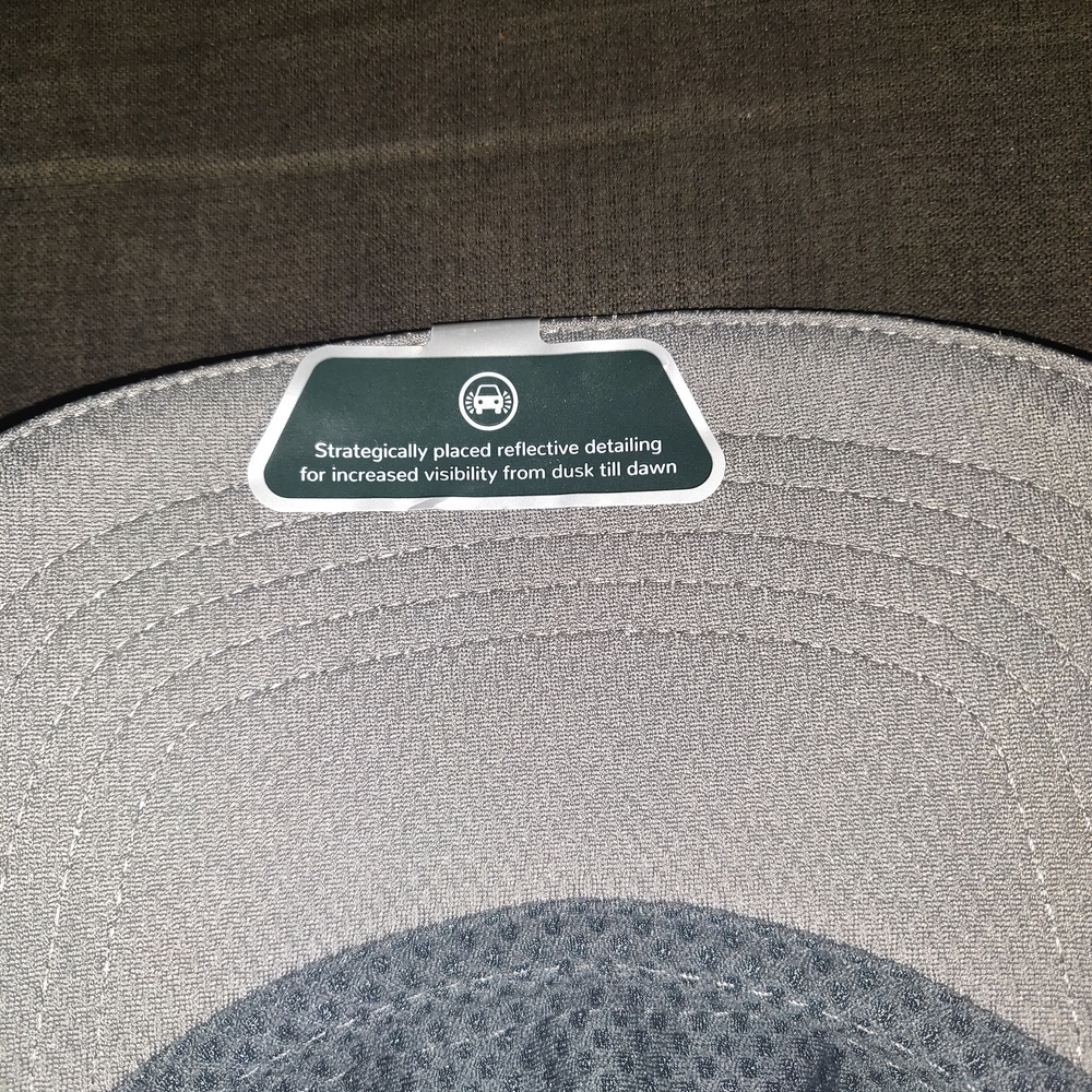 White Reflective Cap - Picture 6 of 9